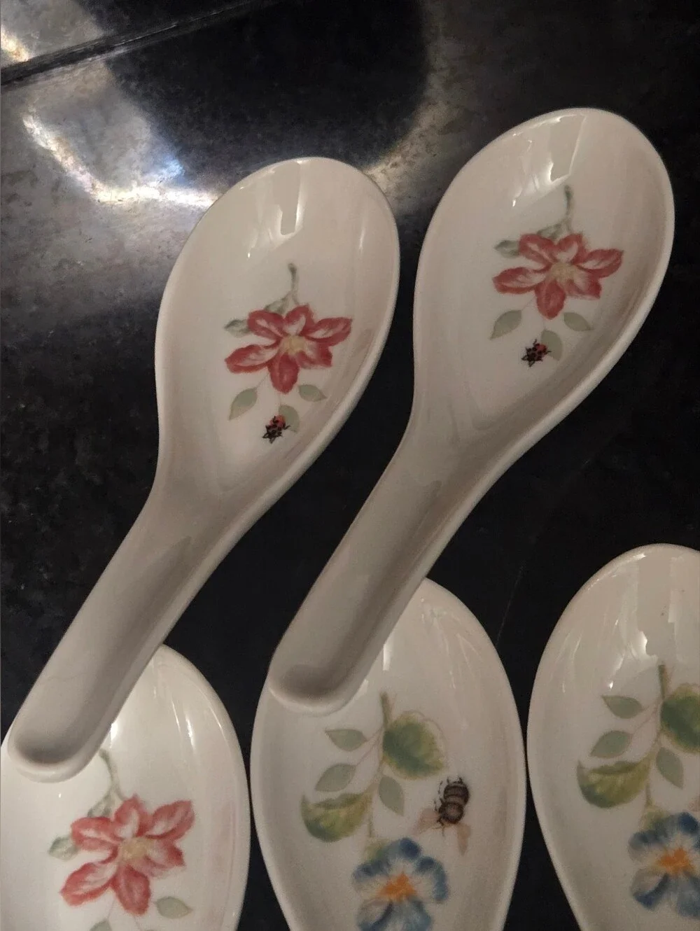 Lenox Butterfly Meadow Soup Spoon Set Of 8